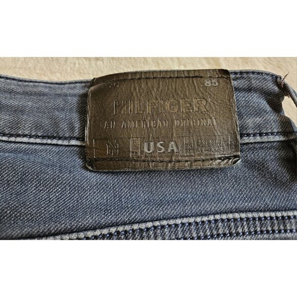 Tommy Hilfiger Black Skinny Fit Low Rise Womens Size 32 Stretch Jeans - Picture 11 of 16